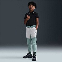 ДЕТСКО ДОЛНИЩЕ ЗА МОМЧЕ NIKE HV5869-054 NSW TCH FLC JGGR PD СИНЬО-ЗЕЛЕНО/БЕЖОВО