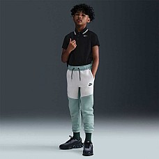 ДЕТСКО ДОЛНИЩЕ ЗА МОМЧЕ NIKE HV5869-054 NSW TCH FLC JGGR PD СИНЬО-ЗЕЛЕНО/БЕЖОВО
