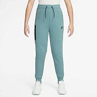 ДЕТСКО ДОЛНИЩЕ ЗА МОМИЧЕ NIKE HV8698-017 NSW TCH FLC JGGR PD ЗЕЛЕНО