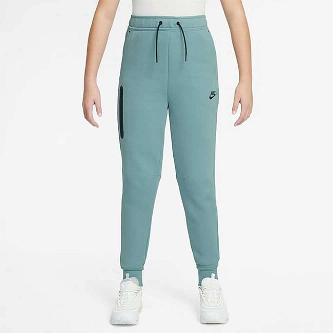 ДЕТСКО ДОЛНИЩЕ ЗА МОМИЧЕ NIKE HV8698-017 NSW TCH FLC JGGR PD ЗЕЛЕНО
