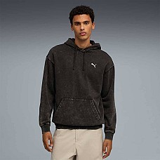 МЪЖКИ СУИТШЪРТ PUMA 68804901 ESS ELEVATED RELAXED WASH HOODIE FL ЧЕРЕН
