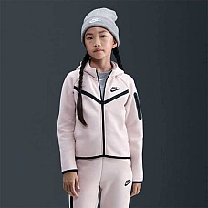 ДЕТСКО ГОРНИЩЕ ЗА МОМИЧЕ NIKE HV8695-667 NSW TCH FLC HD FZ LS - PD БЛЕДОРОЗОВО ДЕТСКО ГОРНИЩЕ ЗА МОМИЧЕ NIKE HV8695-667 NSW TCH FLC HD FZ LS - PD БЛЕДОРОЗОВО