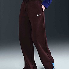 ДАМСКО ДОЛНИЩЕ NIKE IH1011-652 NSW PHNX FLC HR PANT WIDE 2 БОРДО