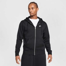 МЪЖКО ГОРНИЩЕ NIKE FN3861-010 CLUB BB FZ HOODIE ЧЕРНО
