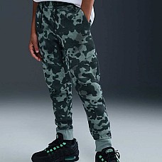 ДЕТСКО ДОЛНИЩЕ ЗА МОМЧЕ NIKE HQ8901-017 NSW TECH FLC PANT SSNL - PD ЗЕЛЕНО/СИВО