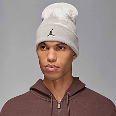 ЗИМНА ШАПКА NIKE HV1077-134 JORDAN PEAK BEANIE GIFT GVING AOJ БЕЖОВА