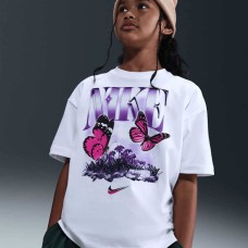 ДЕТСКА ТЕНИСКА ЗА МОМИЧЕ NIKE IF2536-100 NSW TEE BUTTRFLY OS БЯЛА ДЕТСКА ТЕНИСКА ЗА МОМИЧЕ NIKE IF2536-100 NSW TEE BUTTRFLY OS БЯЛА