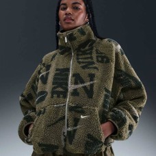 ДАМСКО ЯКЕ NIKE HV2070-222 NSW STREET SHERPA JKT ЗЕЛЕНО