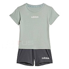 БЕБЕШКИ СПОРТЕН ЕКИП ЗА МОМЧЕ ADIDAS KB9670 I LIN T-SET 160 ЗЕЛЕН/СИВ БЕБЕШКИ СПОРТЕН ЕКИП ЗА МОМЧЕ ADIDAS KB9670 I LIN T-SET 160 ЗЕЛЕН/СИВ