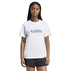 ДАМСКА ТЕНИСКА ADIDAS KB7146 ANIMAL TEE БЯЛА