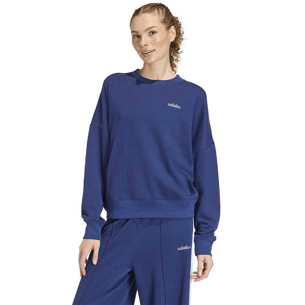 ДАМСКА БЛУЗА ADIDAS KC3996 W CP CRW СИНЯ | Цени от Lotus Sport
