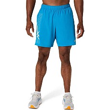 МЪЖКИ КЪСИ ПАНТАЛОНИ ASICS 2011D455-400 ICON 7IN SHORT СИНИ