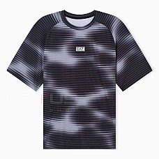 МЪЖКА ТЕНИСКА EA7 EMPORIO ARMANI 7M001371-FC041 VENTUS7 M TEE GRAPHIC ALLOVER SS PL ST ЧЕРНА