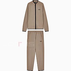 МЪЖКИ СПОРТЕН ЕКИП EA7 EMPORIO ARMANI 7M001590-U6167 ATHLETIC MIX M T-SUIT TT FZ CH CO PL БЕЖОВ/ЧЕРЕН