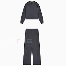 ДАМСКИ СПОРТЕН ЕКИП EA7 EMPORIO ARMANI 7W000975-U8111 TRACKSUIT W T-TOP CN OH MODAL PRECIOUS ТЪМНОСИВ