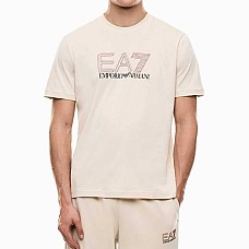 МЪЖКА ТЕНИСКА EA7 EMPORIO ARMANI 7M001308-U1088 VISIBILITY M TEE SS ST БЕЖОВА