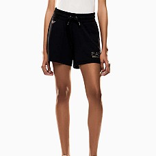 ДАМСКИ КЪСИ ПАНТАЛОНИ EA7 EMPORIO ARMANI 7W000269-UC001 EVOLUTION W SHORTS ЧЕРНИ
