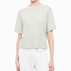 ДАМСКА ТЕНИСКА EA7 EMPORIO ARMANI 7W001015-U8025 PRECIOUS W TEE SS СВЕТЛОЗЕЛЕНА