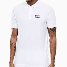 МЪЖКА ТЕНИСКА EA7 EMPORIO ARMANI 8NPF14-1100 CORE ID M POLO ST CC БЯЛА
