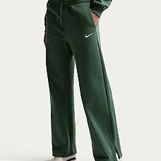 ДАМСКО ДОЛНИЩЕ NIKE IH1011-323 NSW PHNX FLC HR PANT WIDE 2 ЗЕЛЕНО