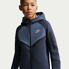 ДЕТСКО ГОРНИЩЕ ЗА МОМЧЕ NIKE IO1285-437 NSW TCH FLC MIX FZ СИНЬО ДЕТСКО ГОРНИЩЕ ЗА МОМЧЕ NIKE IO1285-437 NSW TCH FLC MIX FZ СИНЬО