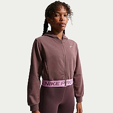 ДЕТСКО ГОРНИЩЕ ЗА МОМИЧЕ NIKE HQ9312-502 PRO DF FZ FLC HDY КАФЯВО ДЕТСКО ГОРНИЩЕ ЗА МОМИЧЕ NIKE HQ9312-502 PRO DF FZ FLC HDY КАФЯВО