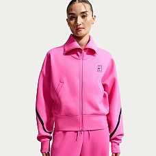 ДАМСКО ГОРНИЩЕ NIKE IB0776-617 COURT DRI-FIT ADVTG JKT FZ РОЗОВО