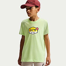 ДЕТСКА ТЕНИСКА ЗА МОМЧЕ NIKE II0371-360 DF MBAPPE TEE ЕЛЕКТРИКОВО ЗЕЛЕНА