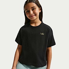 ДЕТСКА ТЕНИСКА ЗА МОМИЧЕ NIKE II0883-010 NSW TEE OC BOXY FLOWER ЧЕРНА