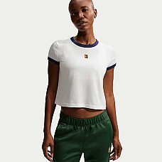 ДАМСКА ТЕНИСКА NIKE IH5059-133 SS TEE HRTG RCQT RNGR MOD КРЕМАВА