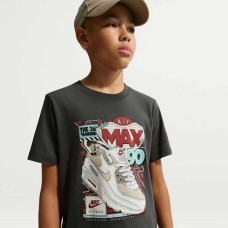 ДЕТСКА ТЕНИСКА ЗА МОМЧЕ NIKE II0448-060 NSW TEE AIR MAX 90 ТЪМНОСИВА