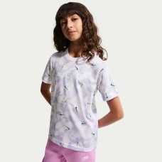 ДЕТСКА ТЕНИСКА ЗА МОМЧЕ NIKE II0458-100 NSW TEE HBR AOP БЯЛА