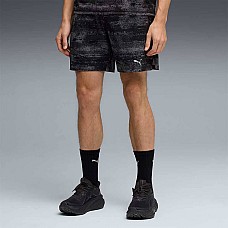 МЪЖКИ КЪСИ ПАНТАЛОНИ PUMA 52864501 RUN VELOCITY 7IN AOP ЧЕРНИ