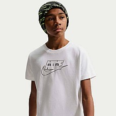 ДЕТСКА ТЕНИСКА ЗА МОМЧЕ NIKE II0287-100 NSW TEE AIR БЯЛА