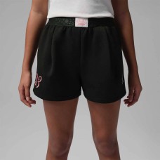 ДЕТСКИ КЪСИ ПАНТАЛОНИ ЗА МОМИЧЕ NIKE 45F624-023 JORDAN FLOWER OF FRIENDSHIP SHORT ЧЕРНИ