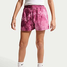 ДЕТСКИ КЪСИ ПАНТАЛОНИ ЗА МОМИЧЕ NIKE IF1732-641 NSW CLUB WVN SHORT GFX РОЗОВИ