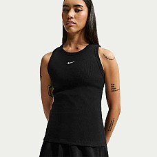 ДАМСКИ ПОТНИК NIKE IH7956-010 NSW RIB TIGHT TANK ЧЕРЕН