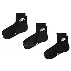 ЧОРАПИ NIKE IH8523-902 ED ELVD ANK 3P FUTRA ЧЕРНИ