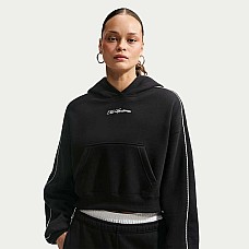 ДАМСКИ СУИТШЪРТ NIKE IO9948-001 STDO FLC MW CRP SCLOP HDY ЧЕРЕН