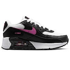 ДЕТСКИ МАРАТОНКИ ЗА МОМИЧЕ NIKE IR2963-104 AIR MAX 90 MESH LACE PS БЕЛИ/РОЗОВИ