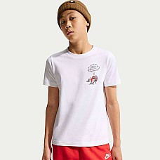 ДЕТСКА ТЕНИСКА ЗА МОМЧЕ NIKE IV5608-100 NSW TEE BOXY 3 БЯЛА
