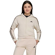 ДЕТСКО ГОРНИЩЕ ЗА МОМИЧЕ ADIDAS KC7205 JG ANML 3S FT FZ БЕЖОВО