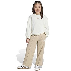 ДЕТСКИ СПОРТЕН ЕКИП ЗА МОМИЧЕ ADIDAS KS7604 LG FT SWT SET КРЕМАВ/БЕЖОВ