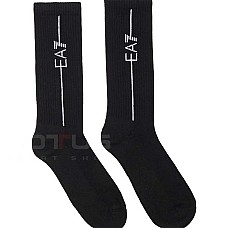 ЧОРАПИ EA7 EMPORIO ARMANI 246002-17020 TRAIN SOCKS SPONGE U 2 PACK ЧЕРНИ