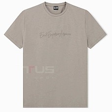 ДАМСКА ТЕНИСКА EA7 EMPORIO ARMANI 7W001667-U6100 ATHLETIC VELOUR W TEE SLIM FIT SS КАФЯВА
