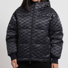 ДАМСКО ЯКЕ EA7 EMPORIO ARMANI 7W001504-F8033 W BOMBER JACKET EXTRA PADDED MONOGRAM ТЪМНОСИВО