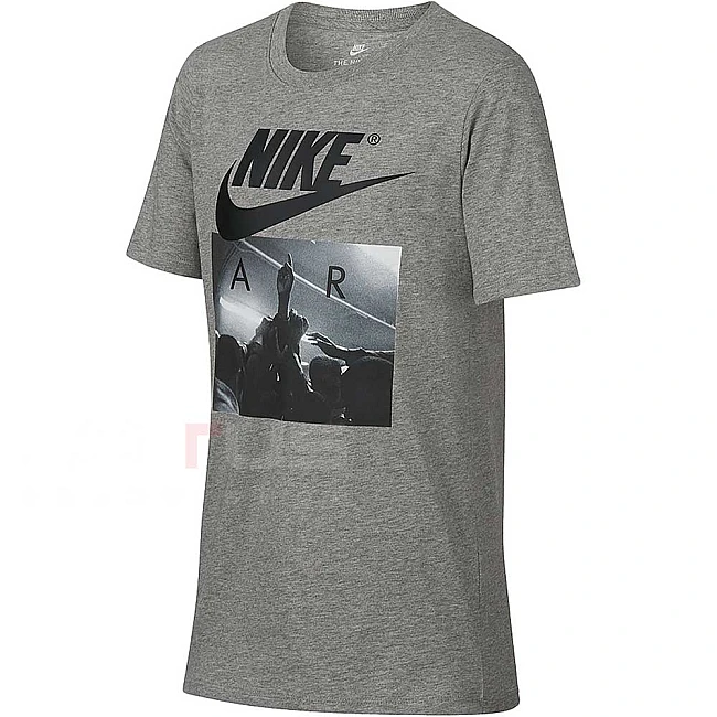 ДЕТСКА ТЕНИСКА NIKE NSW TEE AIR HUDDLE GREY