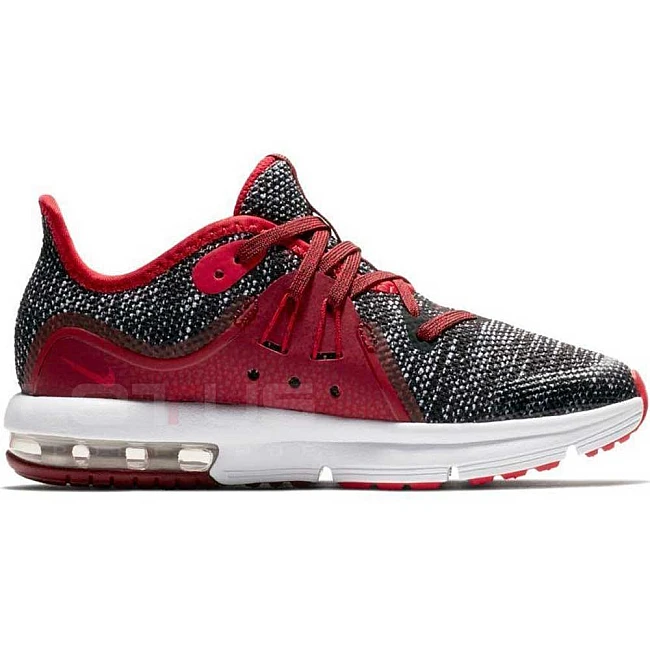 ДЕТСКИ МАРАТОНКИ NIKE AIR MAX SEQUENT 3 (PS) BLACK/RED