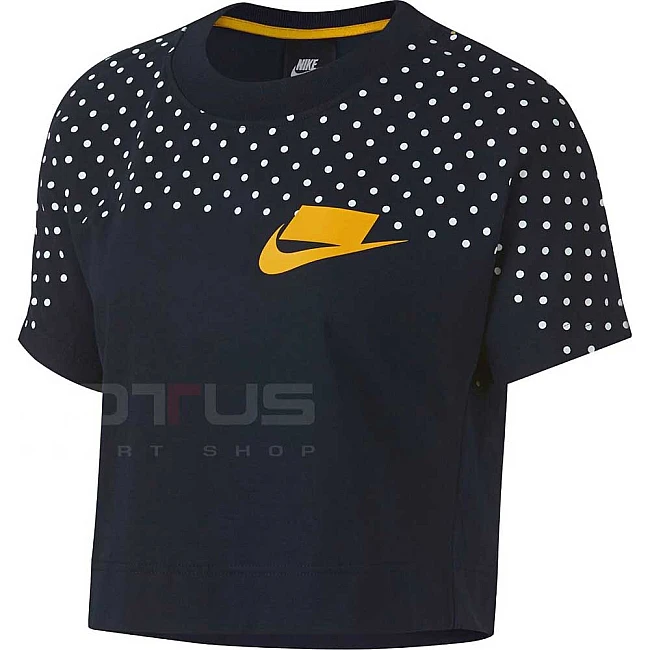 ДАМСКА ТЕНИСКА NIKE NSW NSW TOP SS CROP OBSIDIAN