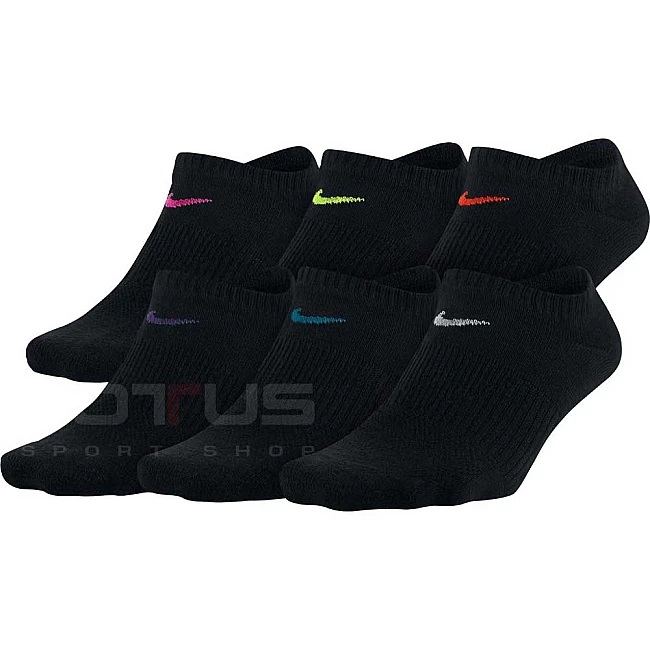 ЧОРАПИ NIKE EVERYDAY LTWT NS 6PR BLACK